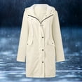 thumbnail image 2 of Baberdicy Plus Size Tops Rain Jacket Women's Breathable Large Sizes Raincoat Black Softshell Jacket Yellow Outdoor Jacket Transition Jacket Lightweight Jacket with Hood for Spring Autumn Hik, 2 of 6