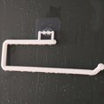 thumbnail image 5 of ERK 1Pcs No Punching Wall Mounted Paper Rack White Purpose Roll Paper Holder For Bathroom Kitchen Living Space Saving Storage And Item Organizer, 5 of 5