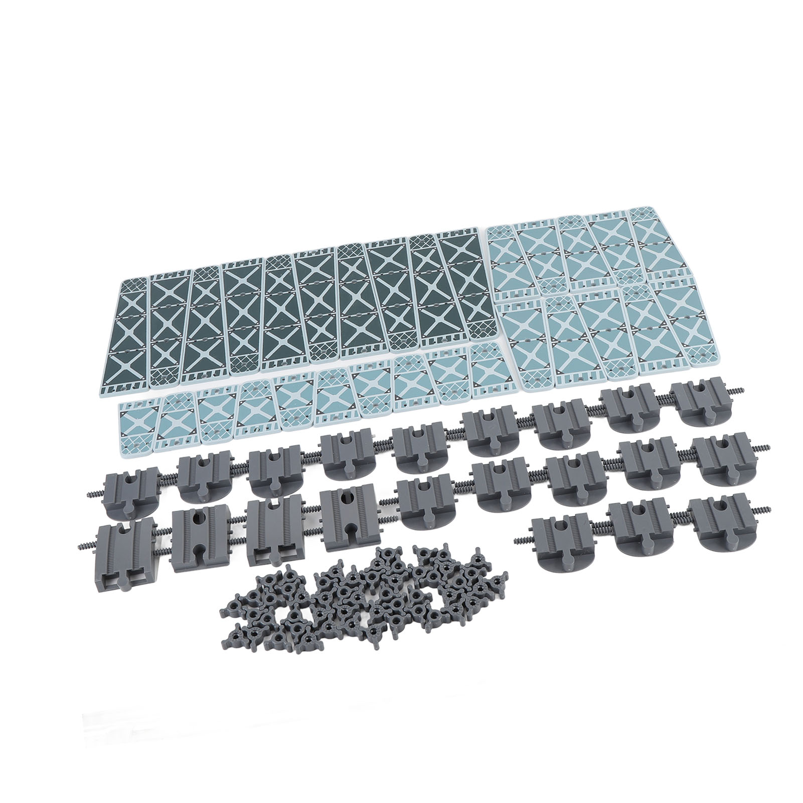 Viaduct Building Blocks, 92 Piece Track Bridge Building Toy Enhance Imagination Cultivate Creativity  for Home