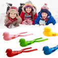 thumbnail image 1 of 5PCS Snow Snowball Maker Clip Maker Animal Shaped Snow Sand Mold Tool Winter Snow Toys Kit, 1 of 8