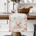 thumbnail image 1 of EGNMCR Easter Decorations, Easter Ornaments, Easter Gifts Rabbits Ear Theme Tablecloth Linen Printed Table Flag Easter Restaurant Decoration 4 Sizes Available Flax Tables Flags, 1 of 6