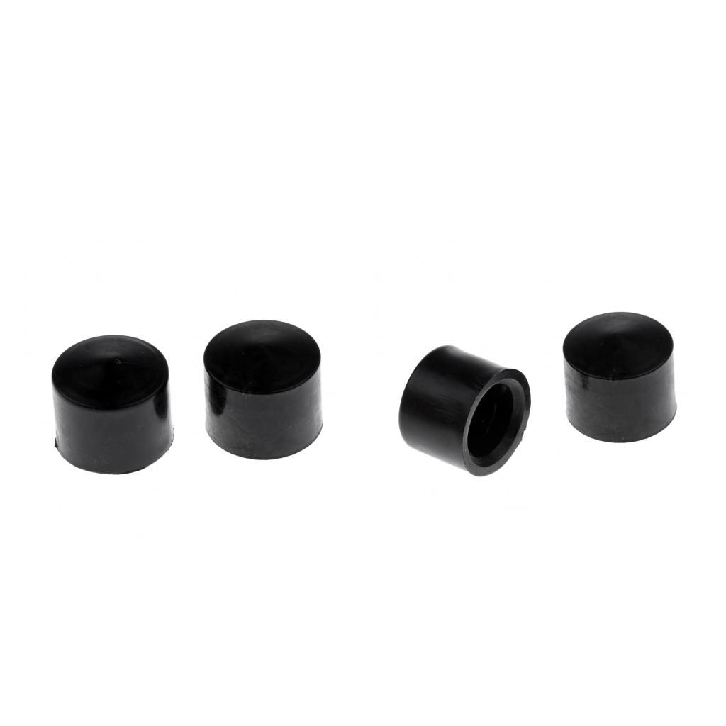 Almencla 4 Pieces Skateboard Longboard Truck Replacement Rubber Cups - 3 Sizes 18×12 mm