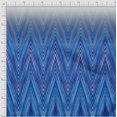 thumbnail image 2 of oneOone Cotton Cambric Fabric Chevron Panel Printed Craft Fabric BTY 56 Inch Wide, 2 of 3