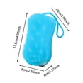 thumbnail image 2 of Outdor Uonlitech Silicone Shower And Facial Cleansing Brush With Hanging Rope Soft Cleansing Scrub Brush For Showering And Facial Exfoliation And Scrub, 2 of 5