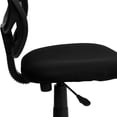 thumbnail image 3 of Mid-Back Black Mesh Swivel Task Chair with Curved Square Back, 3 of 9