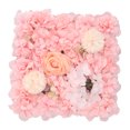 thumbnail image 1 of Artificial Flower Wall Background, Artificial Flower Wall Panels Simulation Silk Rose Flower Wall Decor for Wedding Party Stage Background Backdrop 15x15in, 1 of 7
