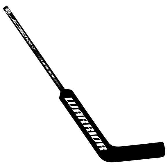 Warrior Hockey Goalie Stick - Youth/Junior - Wood - 18" Paddle