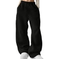 thumbnail image 2 of Cameland Womens Solid Color Waterproof Overalls Zipper Pocket Lightweight Travel Sweatpants Trousers, 2 of 8