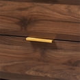 thumbnail image 3 of Bowery Hill Commode en Bois de Style Mi-Siècle à 6 Tiroirs, Fini Acajou, 3 of 9