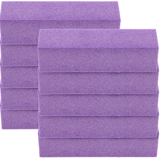 MasteelfCA 10pcs Nail Files for Manicure Pedicure Sponge Nail Files Finger Nail Files Nail Buffer Blocks