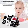 thumbnail image 3 of EASTIN Tummy Time Floor Mirror Visually Inspire Polyester Baby Mirror Newborn Gift, 3 of 5