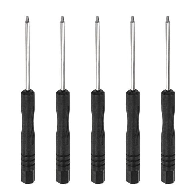 Unique Bargains Mini Torx Screwdriver, T3 Star Head for Watch Eyeglasses Metal Buckle Electronics Repair, 5 Pack