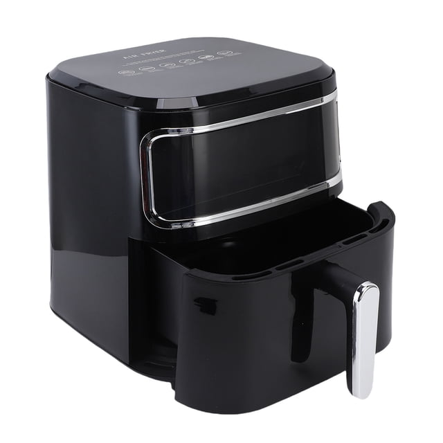 Friteuse Sans Huile, Friteuse Électrique Multifonctionnelle à Écran Tactile et Fenêtre Visible pour la Cuisson