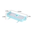 thumbnail image 3 of Birdeem Shower Rack Punch-Free Shower Caddy Shelves Slide Bar for Shower Head, Shampoo, Soap Holdersuitcase,With Stainless Steel Guardrail, Shower Shelves, 3 of 12