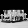 thumbnail image 3 of Porte-gobelet à Vin Haute Stabilité Transparent Léger Base Lourde Support de Verre à Shot pour Bar, 3 of 8