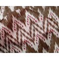 thumbnail image 4 of oneOone Silk Tabby Fabric Chevron Ikat Print Fabric BTY 42 Inch Wide, 4 of 4