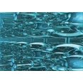 thumbnail image 1 of Ahgly Company Machine Washable Indoor Rectangle Transitional Dark Turquoise Green Area Rugs, 8' x 12', 1 of 7