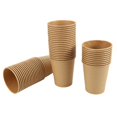 thumbnail image 3 of 100Pcs/Pack Paper Coffee Cup Disposable Paper Cup Eco Friendly Tea Cup Drinking Accessories, 3 of 8