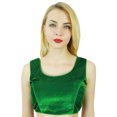 thumbnail image 2 of Phagun Readymade Designer Stitched Padded Saree Blouse Wedding Bridal Sari Crop Top, 2 of 5