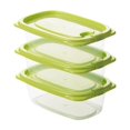 thumbnail image 2 of Clear Plastic Food Storage Containers with Locking Lids – Leakproof Stackable Boxes for Leftovers, Snacks & Meal Prep, 2 of 6