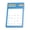 bleu, variante sur ZZkhGO Calculatrice Solaire Transparente, Écran à 8 Chiffres avec Énergie Solaire, Calculatrice Scientifique pour Étudiants pour l'École, la Maison et le Bureau, Noir