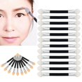 thumbnail image 1 of 12Pcs Makeup Double-end Eye Shadow Eyeliner Brush Sponge Applicator Tool Make up Pallet, 1 of 9