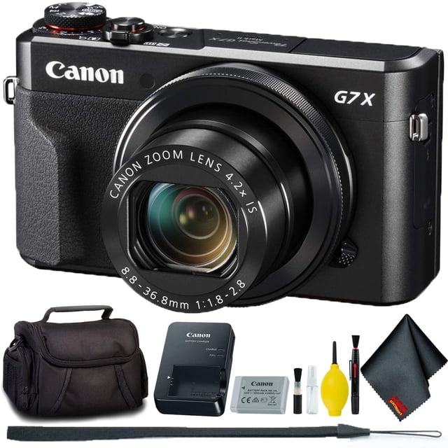 Canon PowerShot G7 X Mark II Appareil Photo Numérique Ensemble de Base (Modèle International)