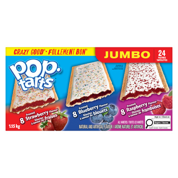 Pop Tarts® Jumbo Variety Pack, 24 Tarts, 1.15kg