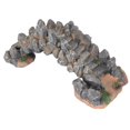 thumbnail image 2 of Aquarium Arch Bridge, Beautiful Relaxing Aquarium Bridge Ornament Eco Friendly Resin  For Fish For Fountains, 2 of 8