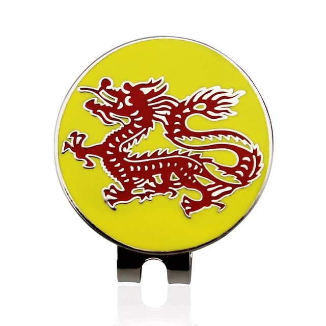 1pcs Golf Ball Maker 24 Kinds For Choice With Golf Hat Visor Clips Golf Marker Wholesale Price Dragon
