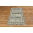 thumbnail image 5 of Casavani Handblock Printed Cotton Area Rug Hallway Stair Runner Area Carpets, Gray 3x20 Feet, 5 of 5
