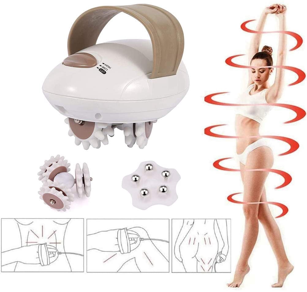 Electric Anti Cellulite Massager Mini 3d Roller Handheld Massager Fat Slimming Crusher