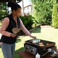 thumbnail image 3 of Razor Griddle GGT2130M 25 Inch Portable 2 Burner LP Propane Gas Grill, Steel, 3 of 10