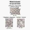 thumbnail image 2 of Mainstays Double Flannel Sheet Set, 2 of 8