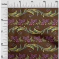 thumbnail image 1 of oneOone Polyester Lycra Fabric Leaves & Floral Artistic Print Fabric BTY 56 Inch Wide, 1 of 4