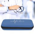 thumbnail image 1 of Sac de Stéthoscope Portable Boîte de Rangement pour Stéthoscope Organisateur Étui Sac de Rangement Conteneur Bleu Foncé, 1 of 8