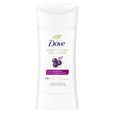 Dove Advanced Care Antiperspirant Deodorant Açaí Berry & Lotus Flower, 74 g