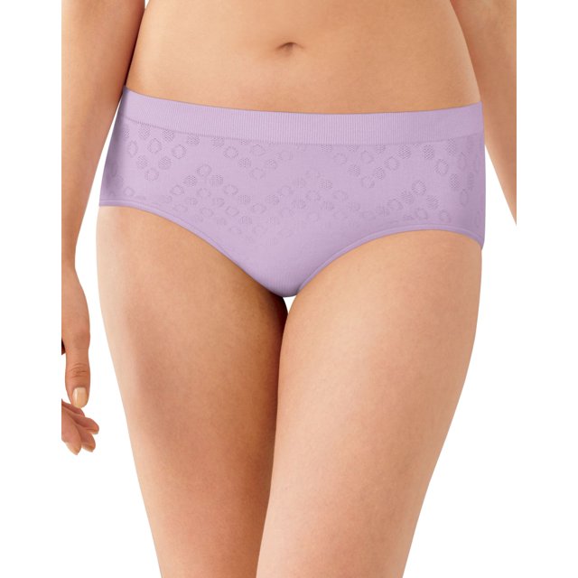 Barely There by Bali Womens Comfort Revolution Microfiber Seamless Hipster, 8/9