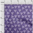 thumbnail image 2 of oneOone Cotton Silk Violet Fabric Asian Block Craft Projects Decor Fabric Printed By The Yard 42 Inch Wide, 2 of 4