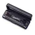thumbnail image 1 of 10 Hole 20 Tone Beginner Harmonica for Kids - Portable Educational Musical Instrument Toy for Music Enlightenment & Childhood Learning Includes Harmonica + Case, 1 of 9