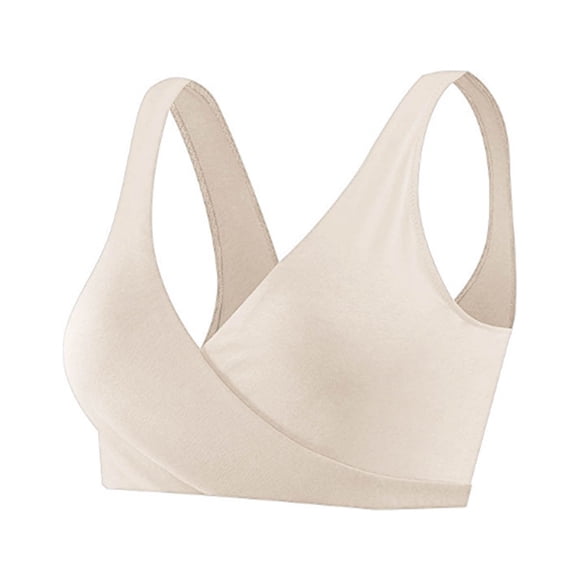 Womens Bras Comfortable Pregnant Womens Plain Color Bra Maternity Nursing Bras Vest Tops