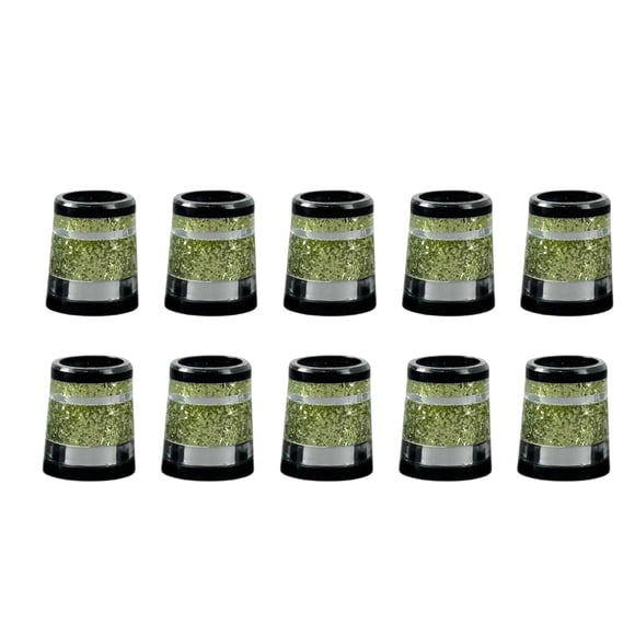 Siruishop 10 Pcs Embouts de Club de Golf Accessoires pour Arbres de Club pour Arbres en Bois de 0,335 Pieds' Jaune