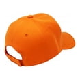 thumbnail image 2 of Jordefano 3 Pack Plain Baseball Cap Hat Adjustable Back (Orange), 2 of 2