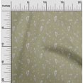 thumbnail image 2 of oneOone Cotton Poplin Light Green Fabric Florals Craft Projects Decor Fabric Printed By The Yard 42 Inch Wide, 2 of 4
