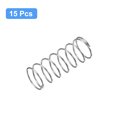 thumbnail image 3 of Unique Bargains Compression Spring, 15 Pack 304 Stainless Steel, 16mm OD, 1mm Wire, 40mm Length, 3 of 6