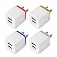 thumbnail image 4 of Adaptateur de Charge Rapide à Double Paroi USB 1A 2A 5V pour Android / Galaxy / iPhone, 4 of 8