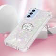 thumbnail image 4 of Case for FOXDOCK Xiaomi Poco X5 Glitter Zipper Wallet Case with Short Hand Strap, 4 of 4