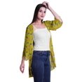 thumbnail image 3 of Moomaya Cardigan Court en Georgette Imprimée pour Femmes, Vêtements de Plage, Châle et Couvre-Maillot, 3 of 5