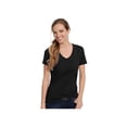 thumbnail image 1 of Hanes T-Shirt à Col en V Nano-T pour Femmes, Style S04V, 1 of 1