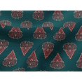 thumbnail image 4 of oneOone Viscose Jersey Fabric Leaves & Floral Block Print Fabric BTY 60 Inch Wide, 4 of 4